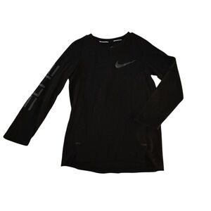 Boys Nike Elite Basketball Long Sleeve Dri-Fit Shirt / Top size extra small XS